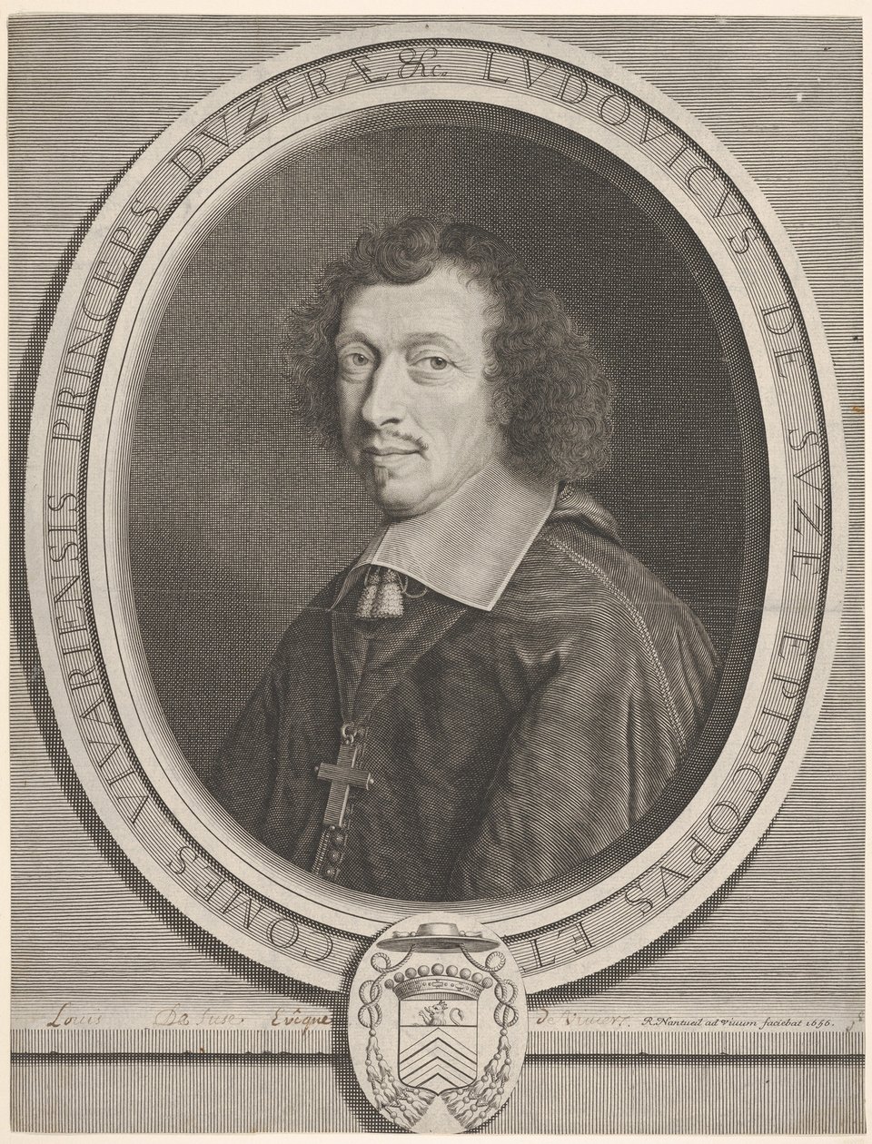 Louis-François de La Baume de Suze, 1656. de Robert Nanteuil