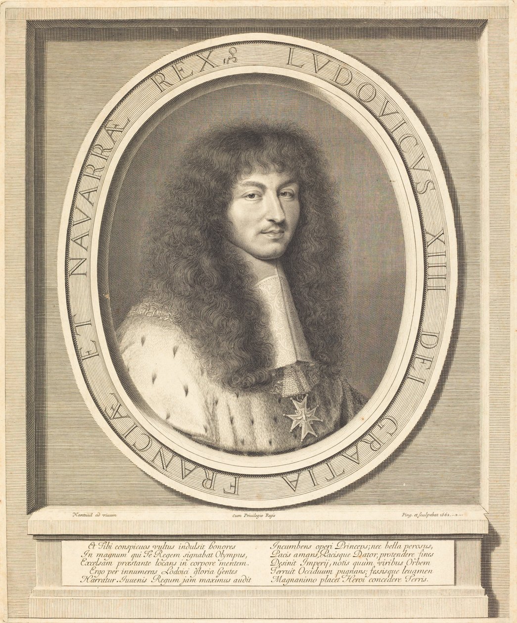 Luís XIV de Robert Nanteuil