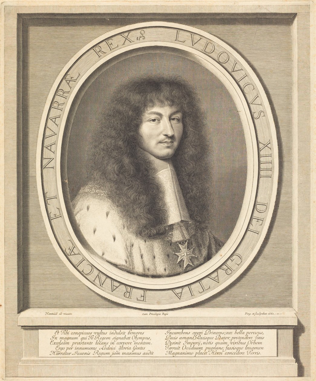 Luís XIV de Robert Nanteuil