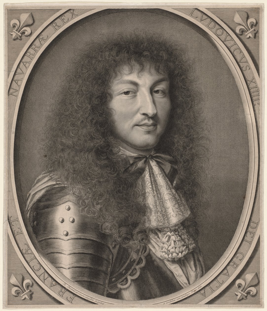 Luís XIV, 1666. de Robert Nanteuil