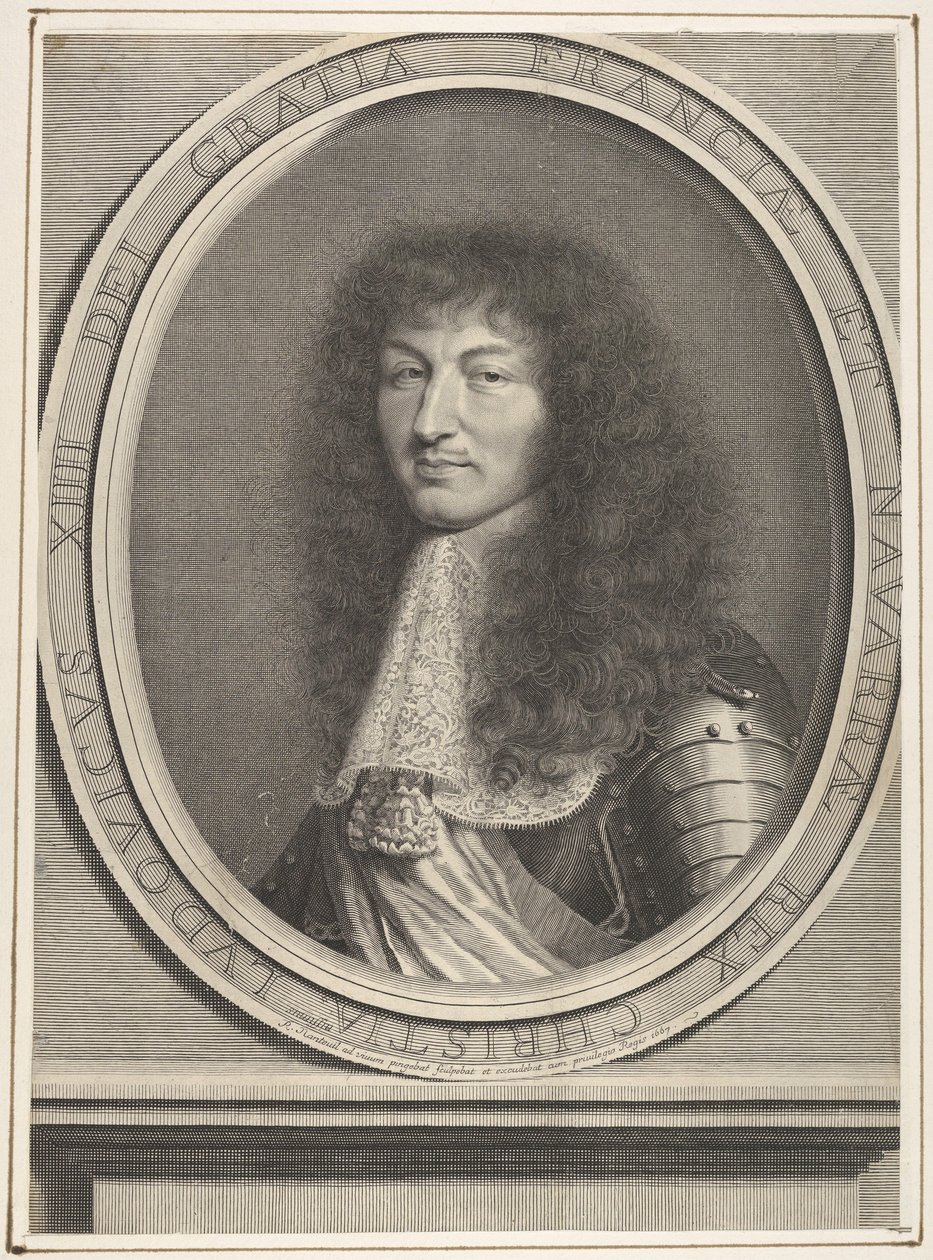 Luís XIV, 1667. de Robert Nanteuil