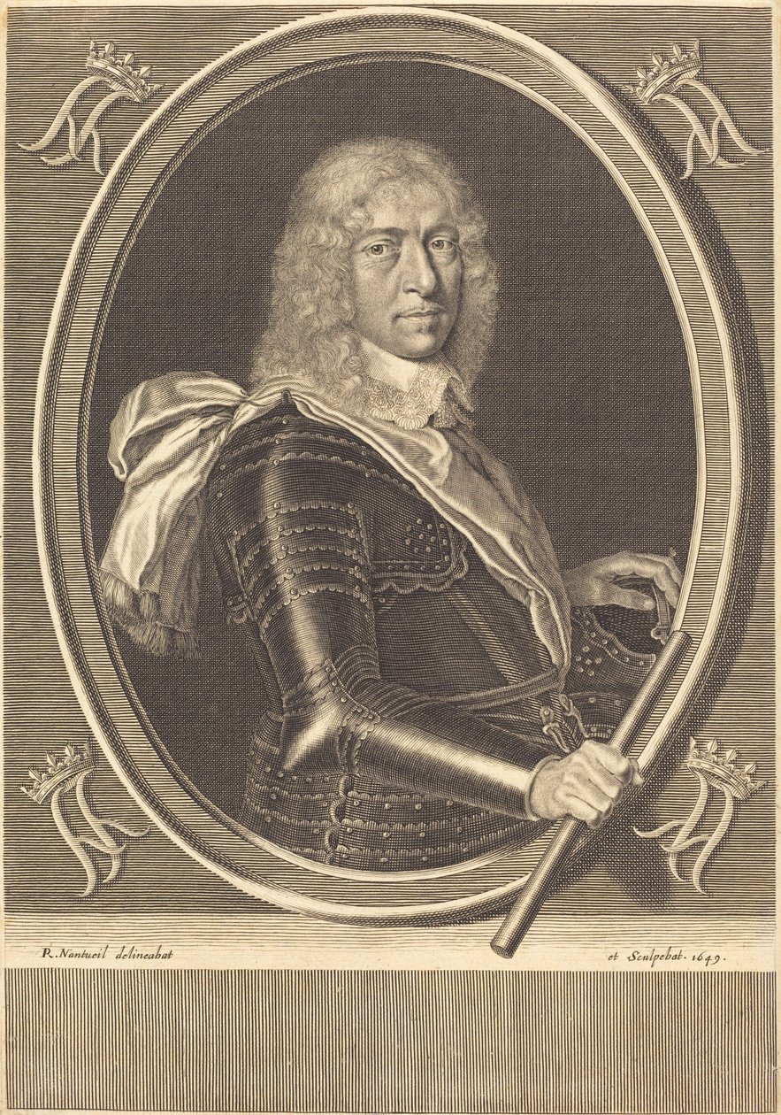 Louis de Bourbon-Vendome, Duque de Mercoeur de Robert Nanteuil