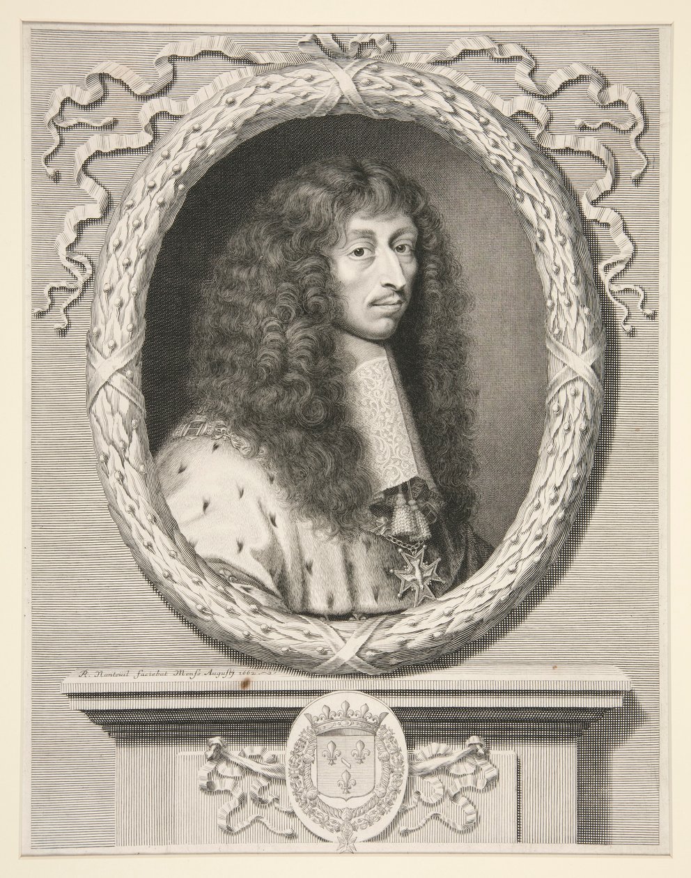 Louis de Bourbon, 2º do nome, Príncipe de Cond? Monsieur le Prince (Louis II de Bourbon, Príncipe de Cond?, apelidado de Mister Prince) (1621-1686) de Robert Nanteuil