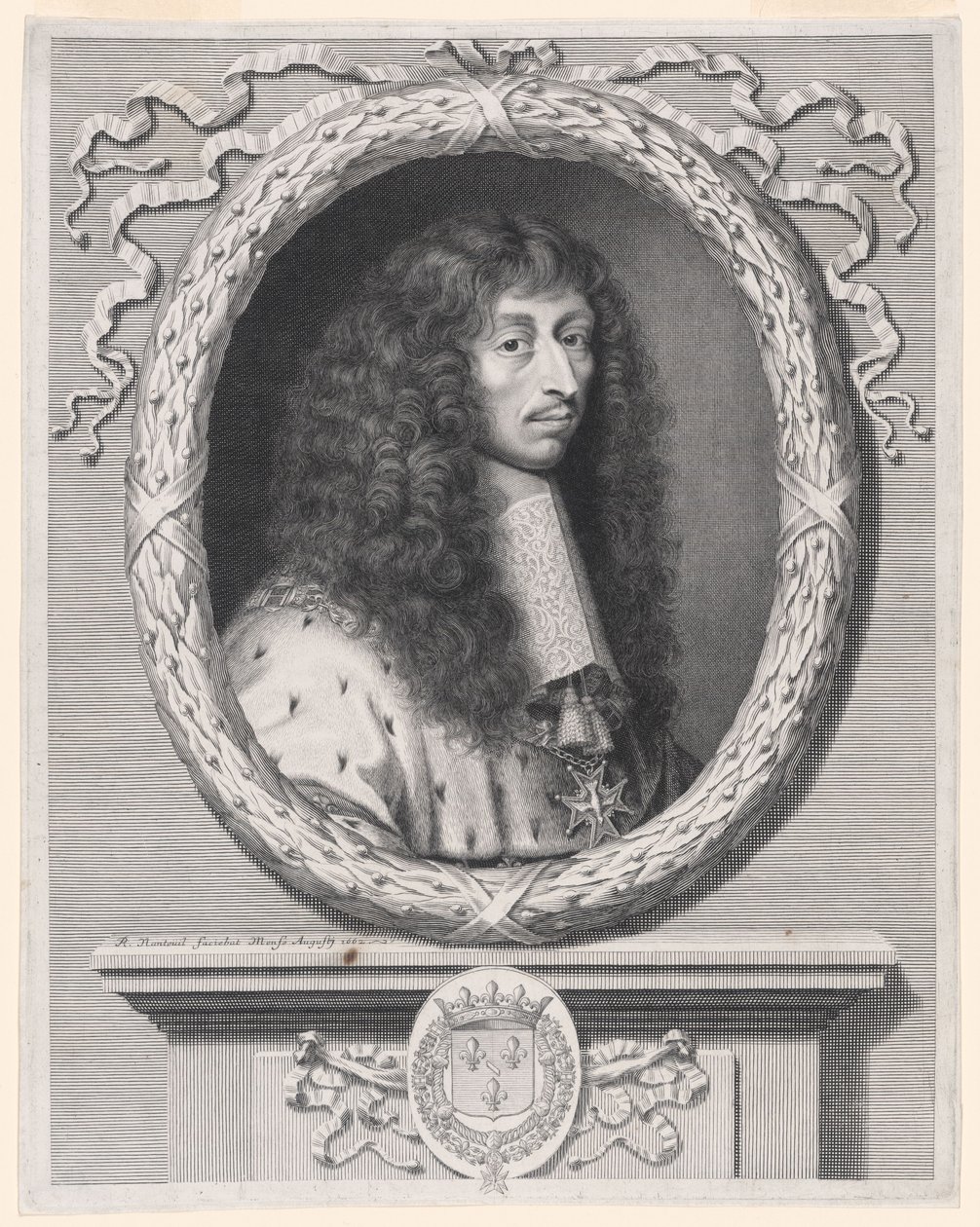Luís de Bourbon, II do nome, príncipe de Condé, cognominado Monsieur le Prince (1621-1686) de Robert Nanteuil