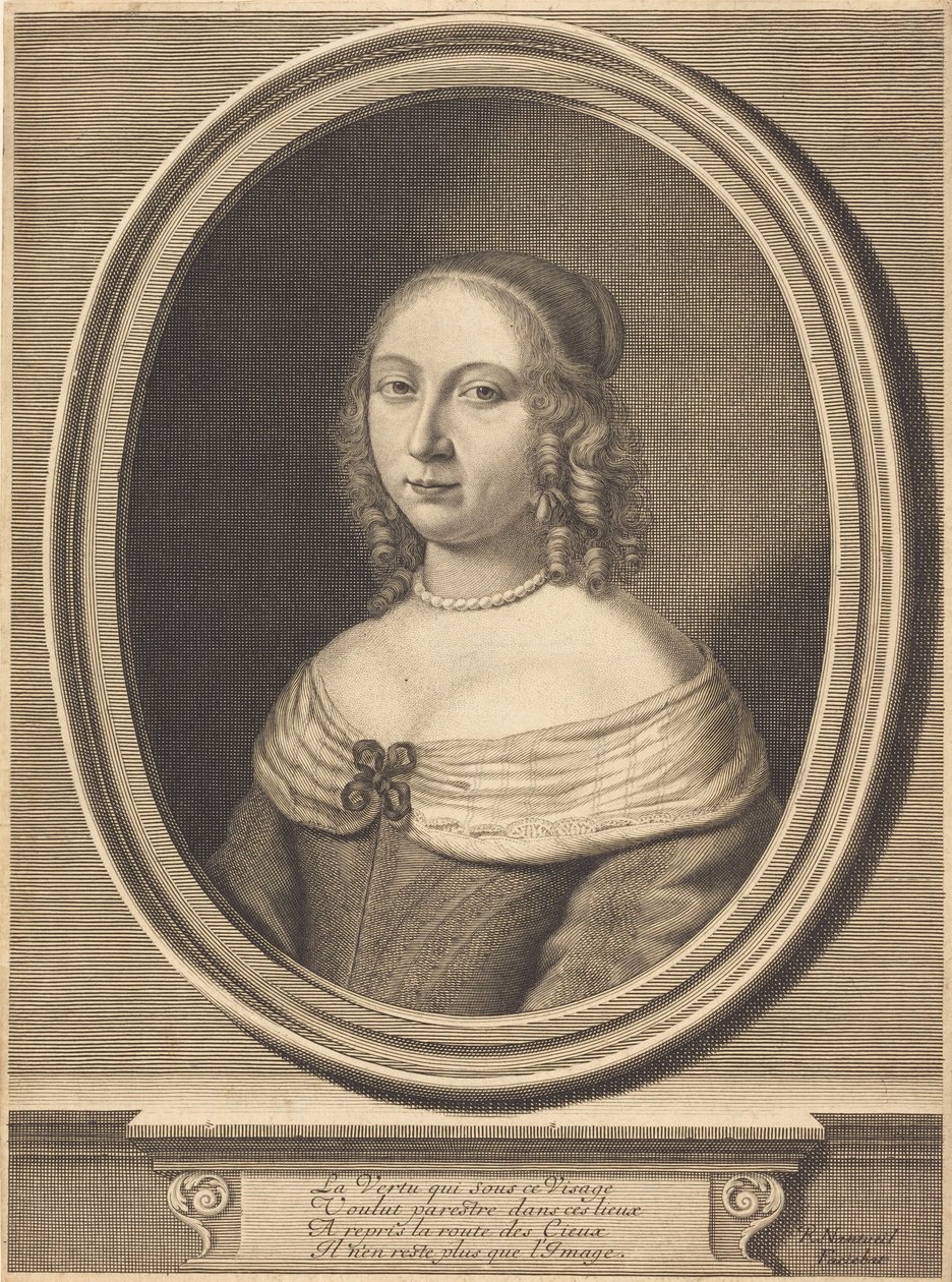Madame de Gillier de Robert Nanteuil