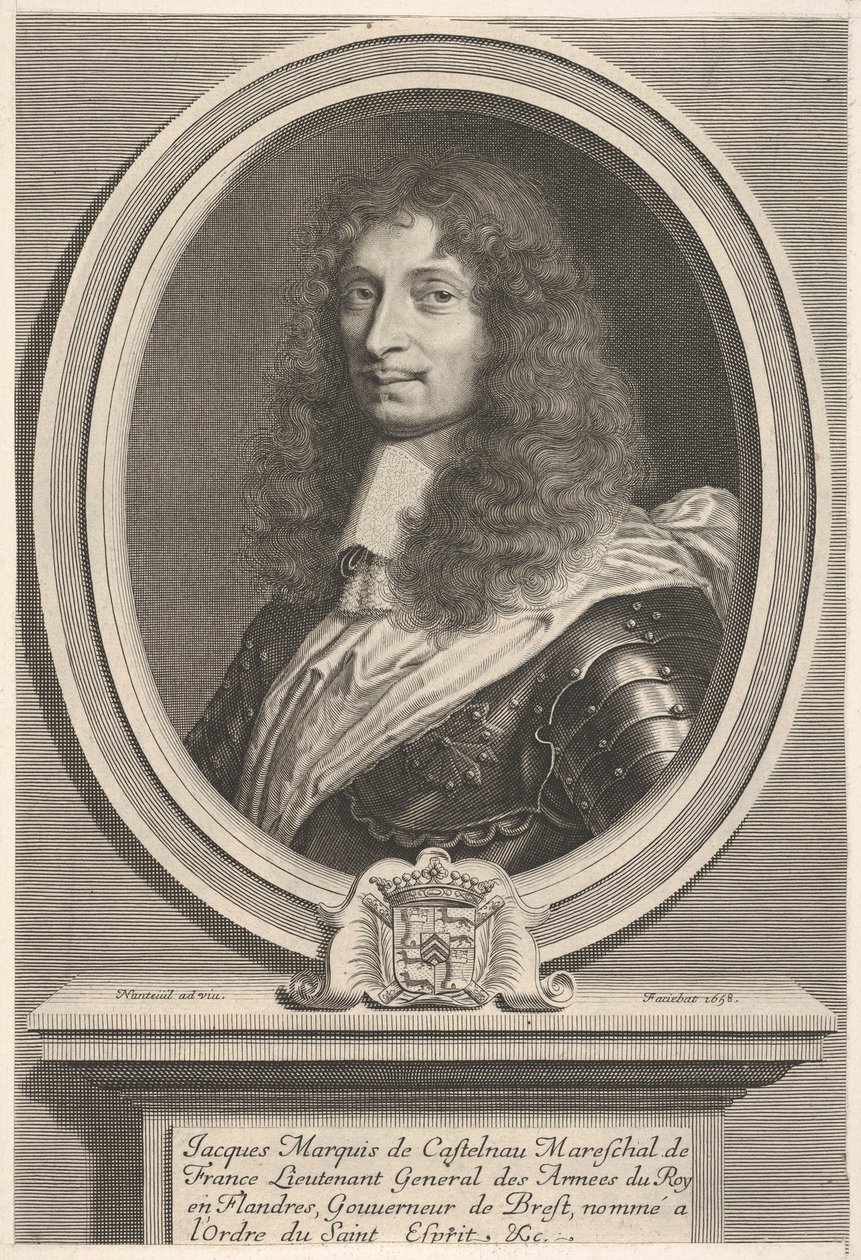 Marechal de Castelnau, ca. 1658 de Robert Nanteuil