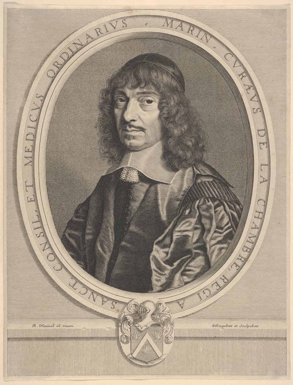 Marin Cureau de La Chambre, ca. 1656 de Robert Nanteuil