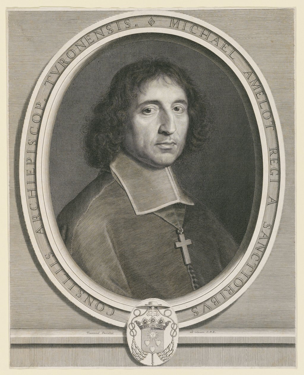 Michel Amelot, arcebispo de Tours de Robert Nanteuil