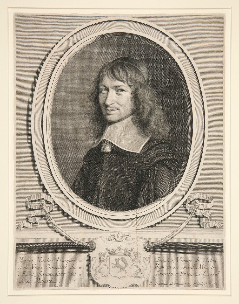 Nicholas Fouquet, Superintendente de Finanças (1615-1680) de Robert Nanteuil