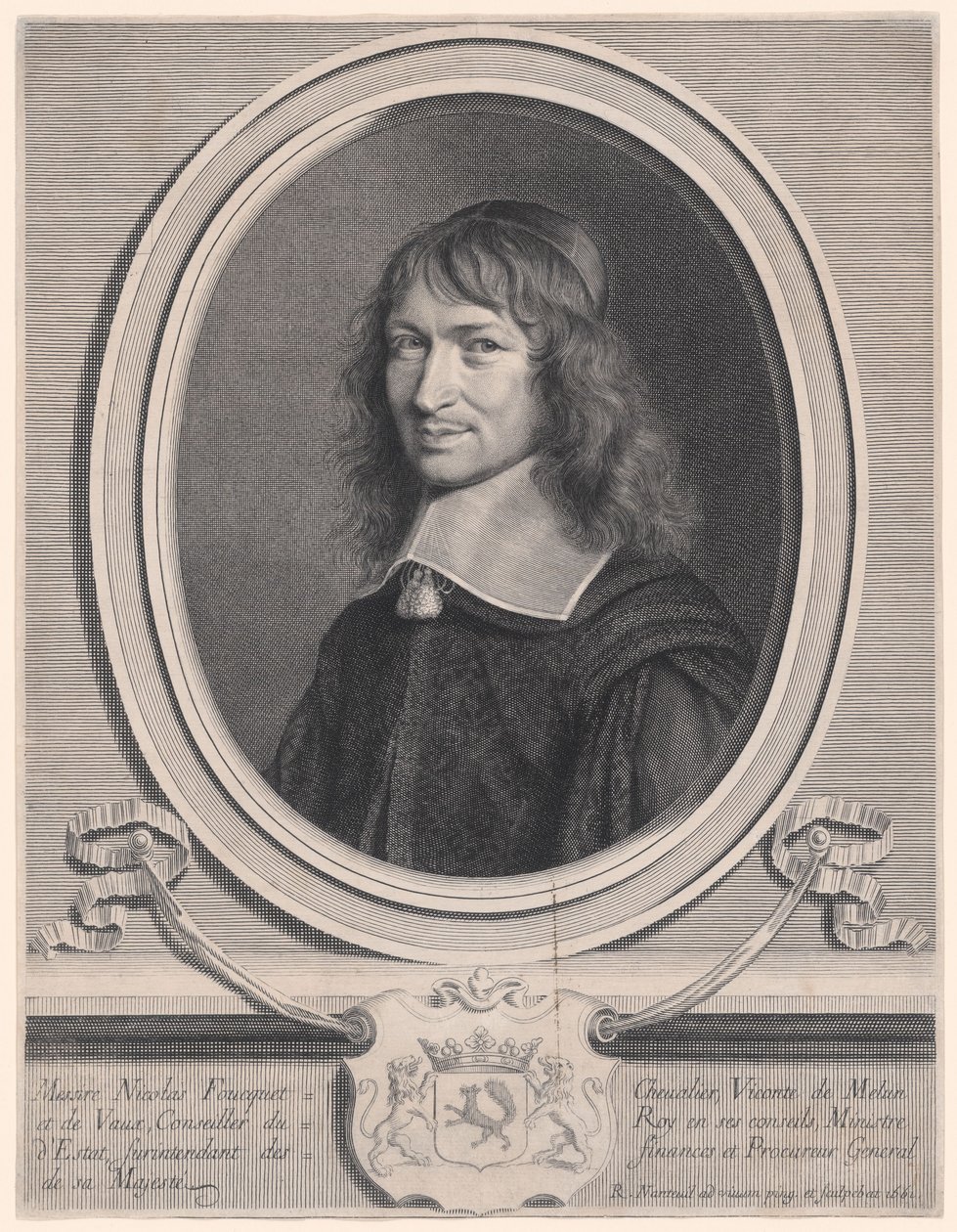 Nicholas Fouquet, Superintendente das Finanças (1615-1680) de Robert Nanteuil