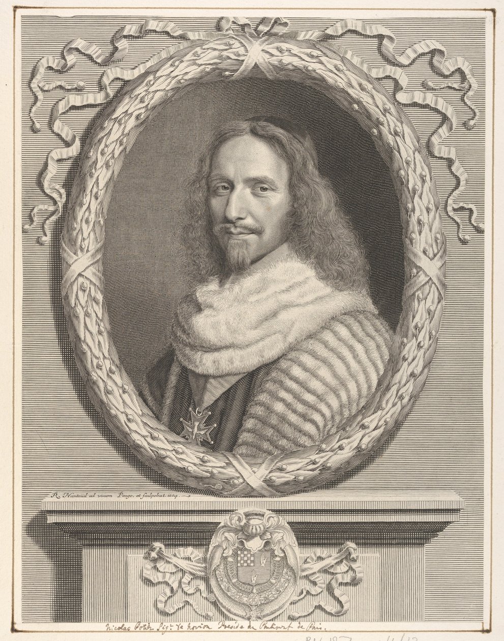 Nicolas Potier de Novion de Robert Nanteuil