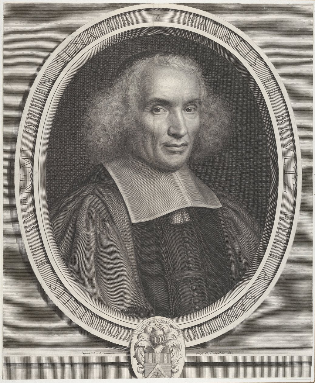 Noël Le Boultz, ca. 1671 de Robert Nanteuil