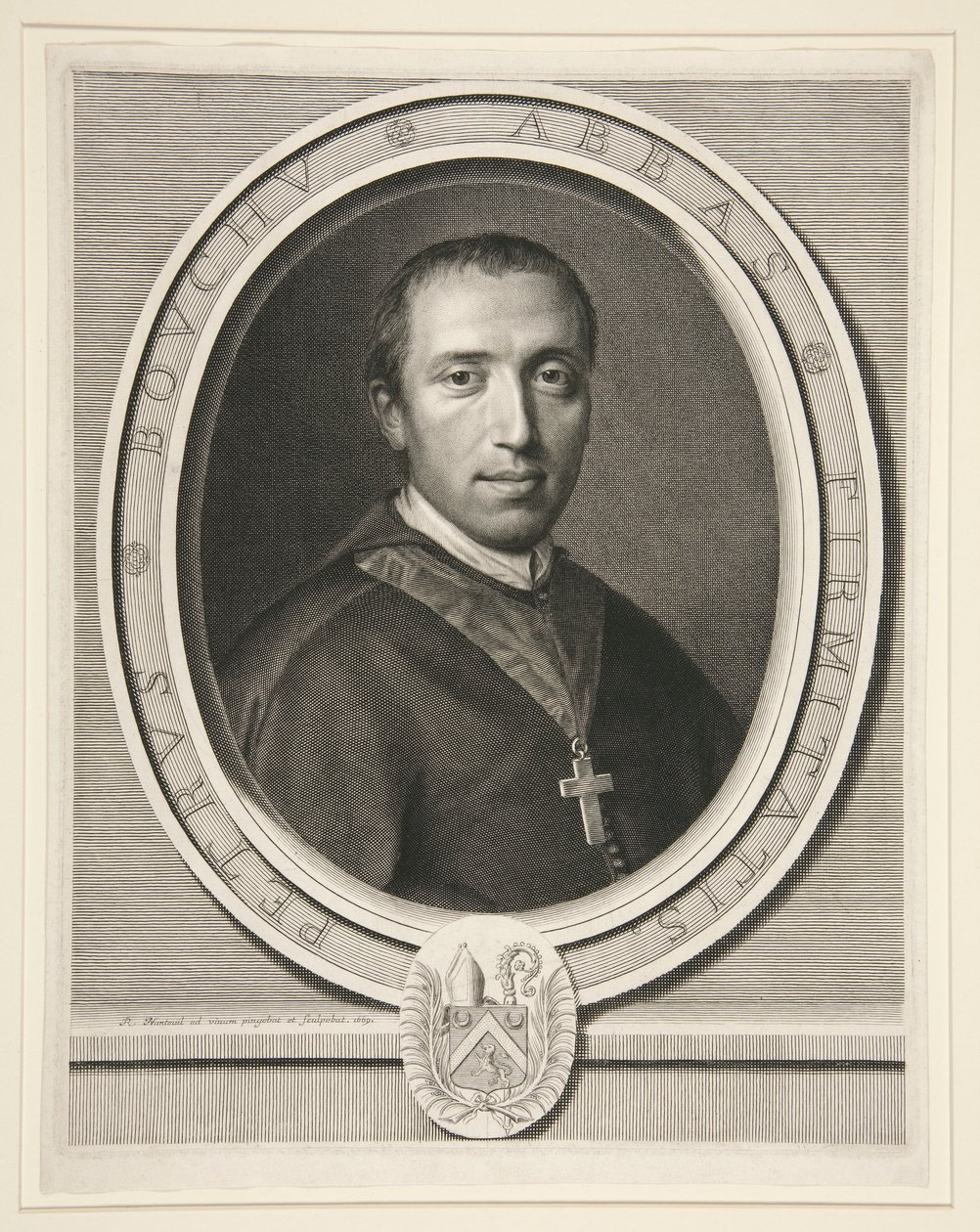Pierre Bouchu, Abb? de la Fert?, depois de Clairvaux (abade de La Fert?, depois de Clairvaux) de Robert Nanteuil