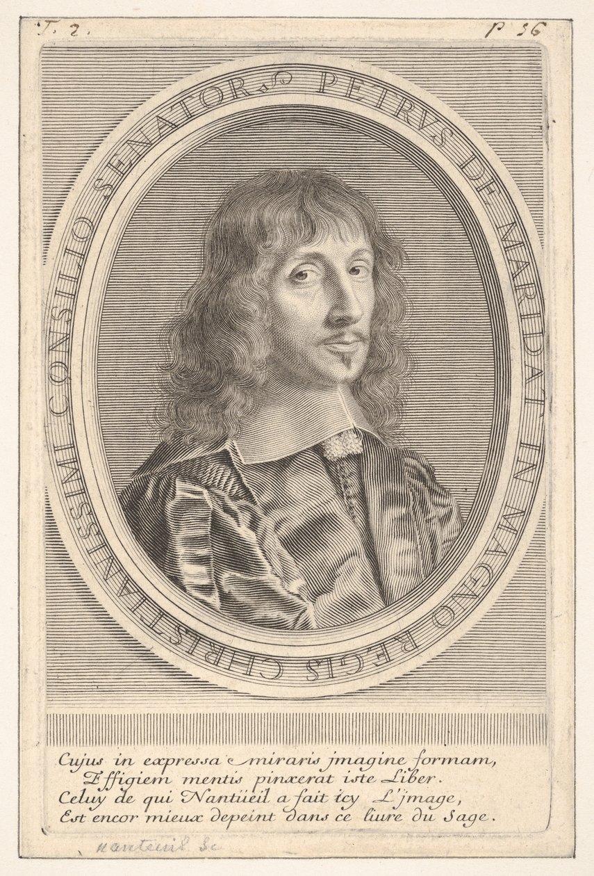 Pierre da Maridat, ca. 1653 de Robert Nanteuil