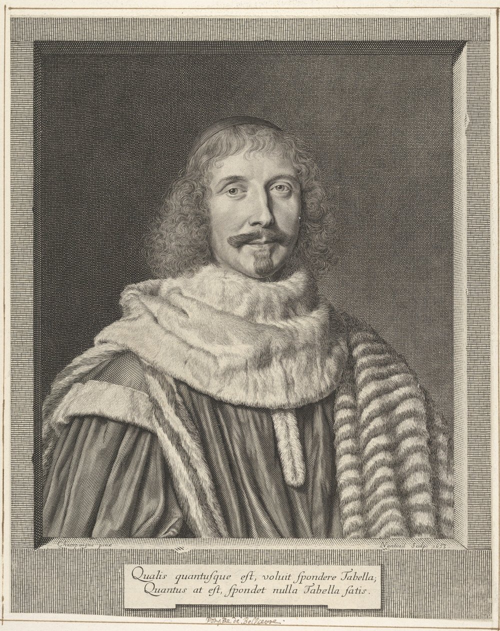Pompone II de Bellièvre, 1653. de Robert Nanteuil