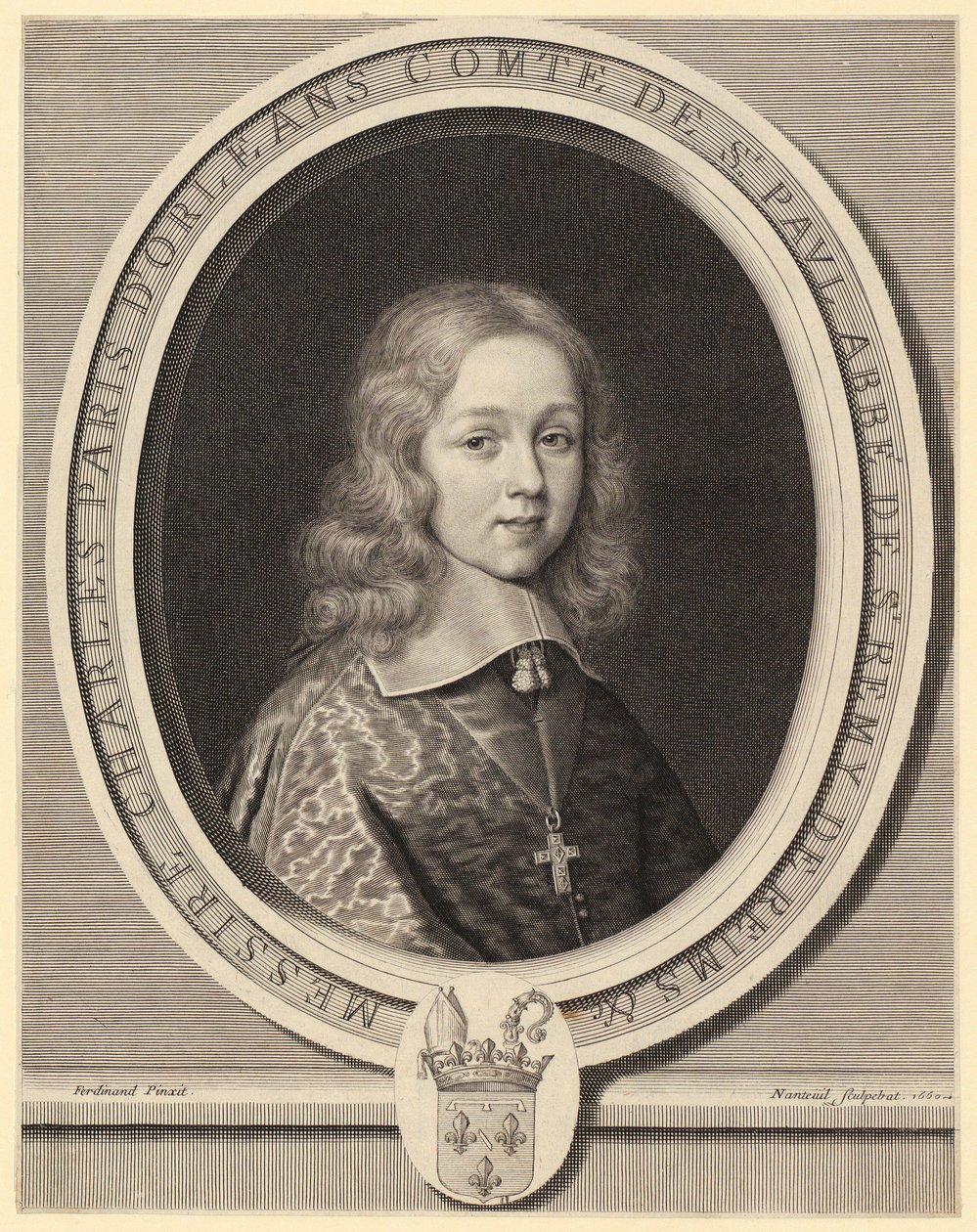 Retrato de Charles-Paris d