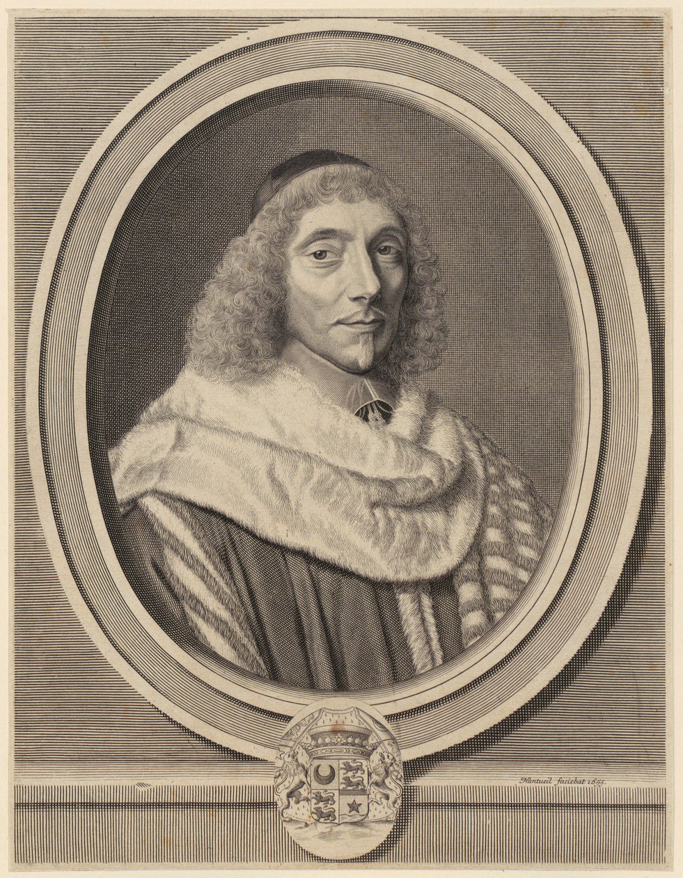 Retrato de Jean-Antoine de Mesmes de Robert Nanteuil