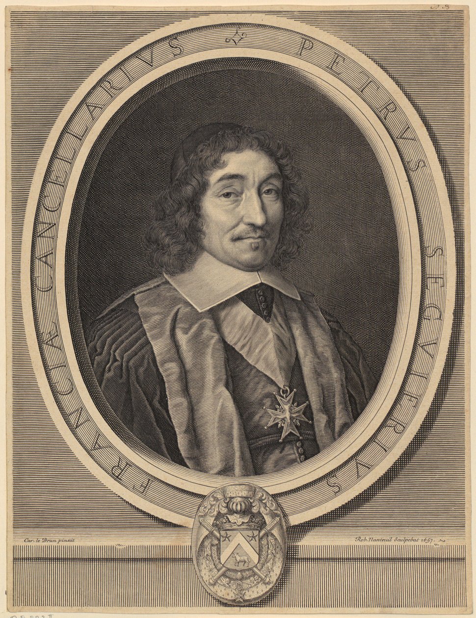 Retrato do chanceler Pierre Séguier de Robert Nanteuil