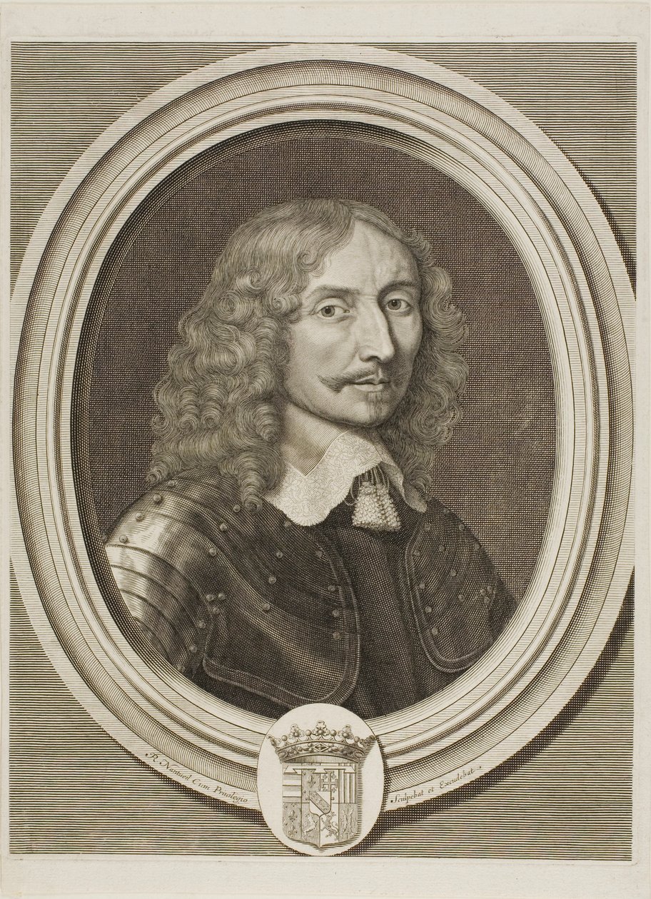 Retrato de Henri de Lorraine, Duque de Mouy de Robert Nanteuil
