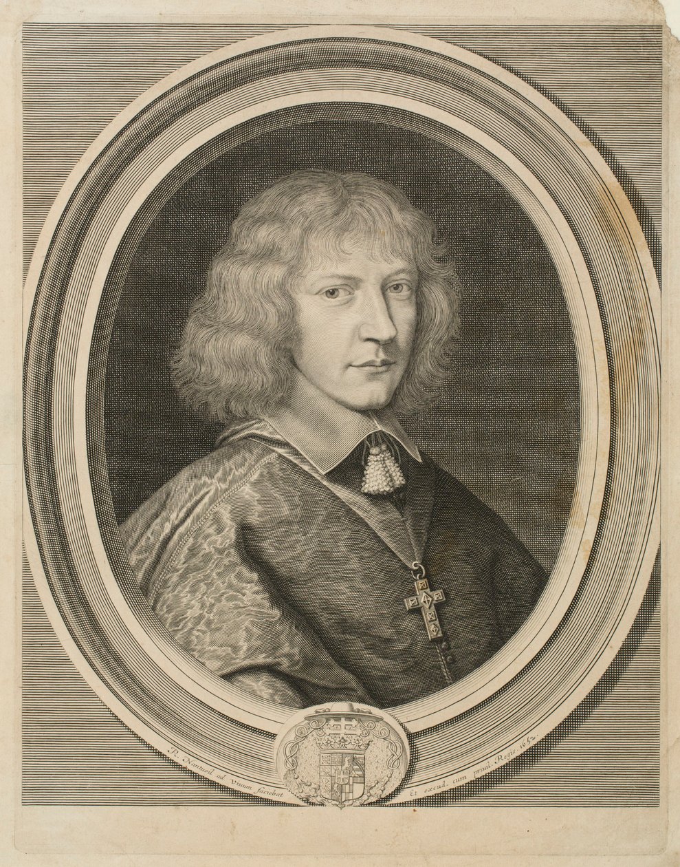 Retrato de Henrique II de Saboia-Nemours de Robert Nanteuil
