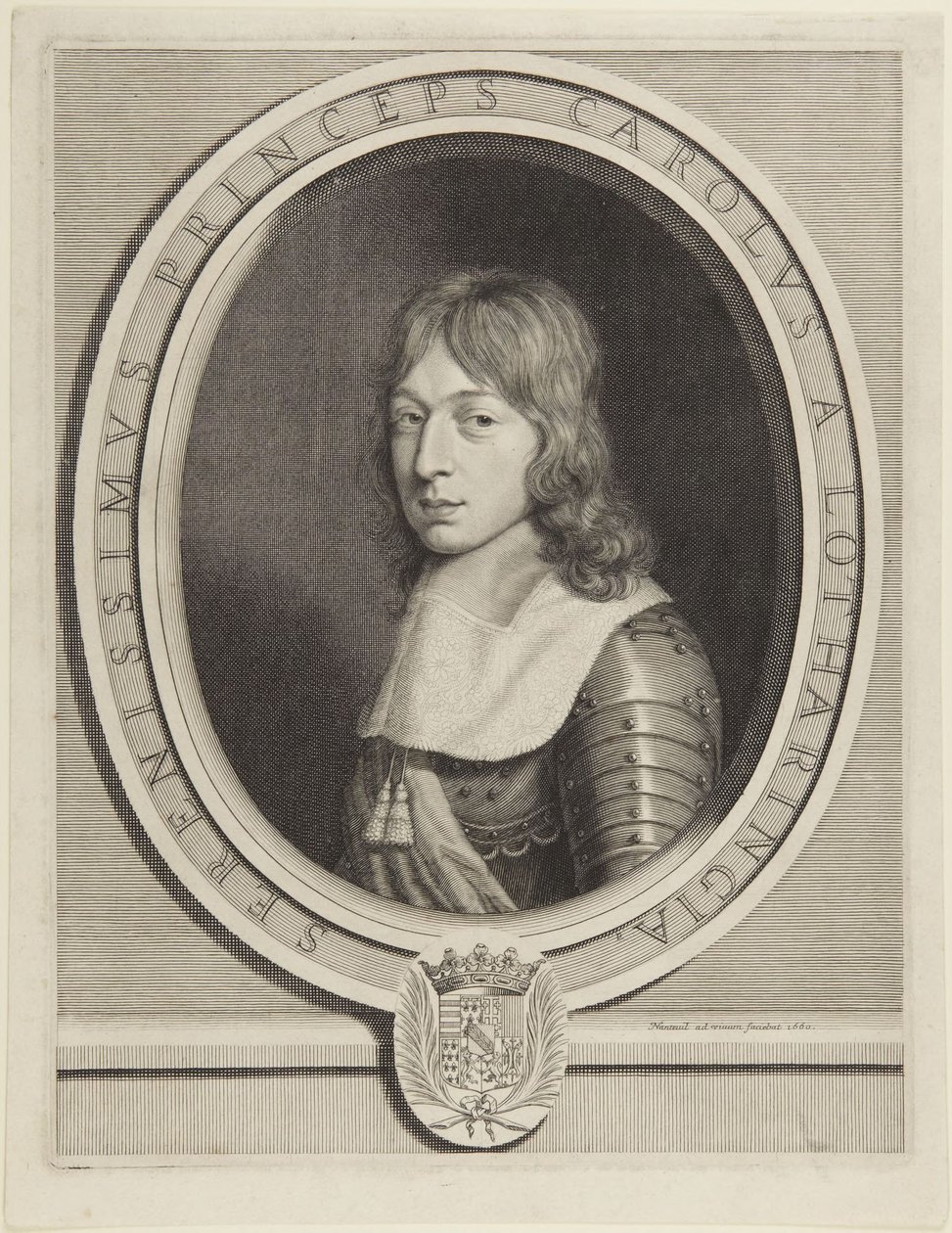 Príncipe Carlos de Lorena - 1660 de Robert Nanteuil
