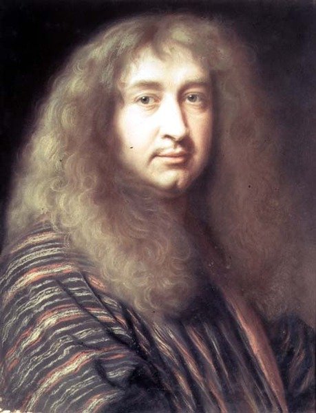 Auto-retrato, c.1660 (pastel no cartão) de Robert Nanteuil