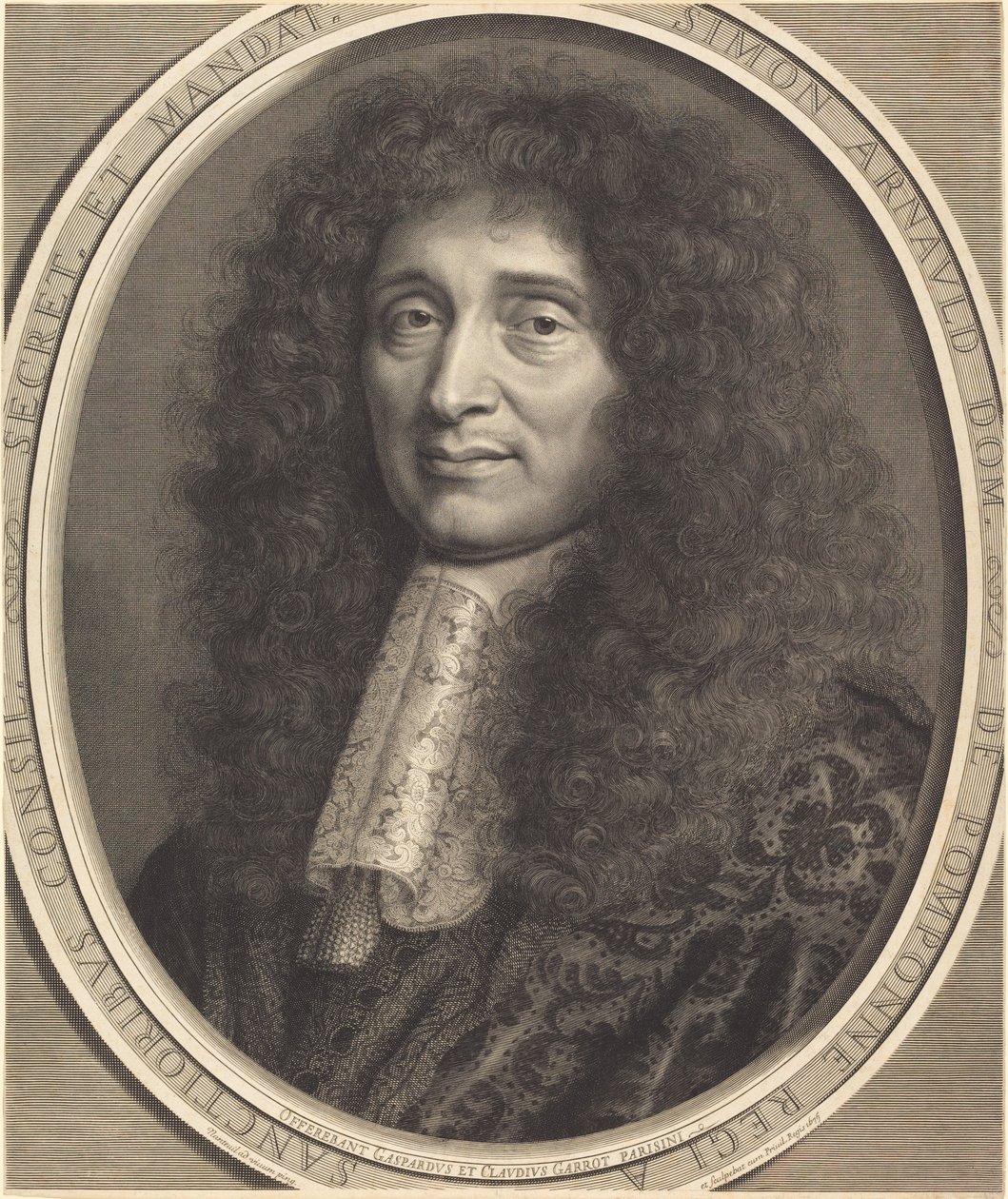 Simon Arnauld, marquês de Pomponne de Robert Nanteuil
