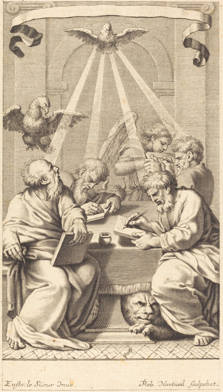 Os quatro evangelistas de Robert Nanteuil