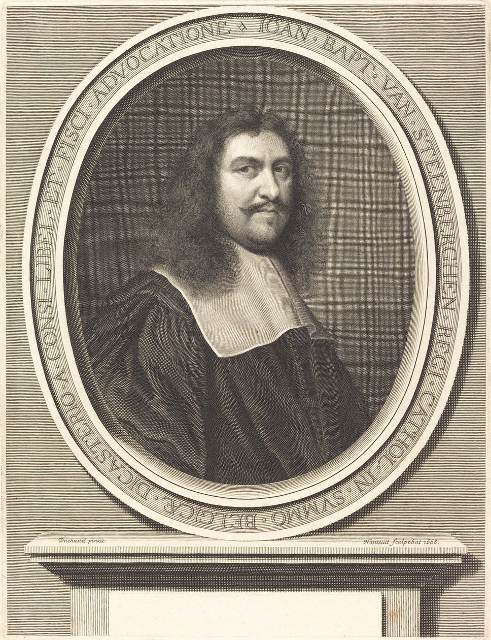 Jean Baptiste van Steenberghen de Robert Nanteuil after François Duchatel