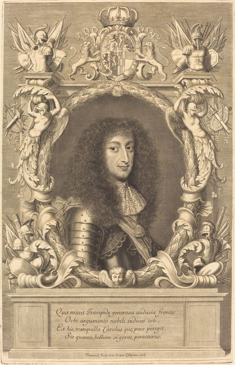 Charles-Emanuel, Duque de Savoie de Robert Nanteuil after Justus van Verus