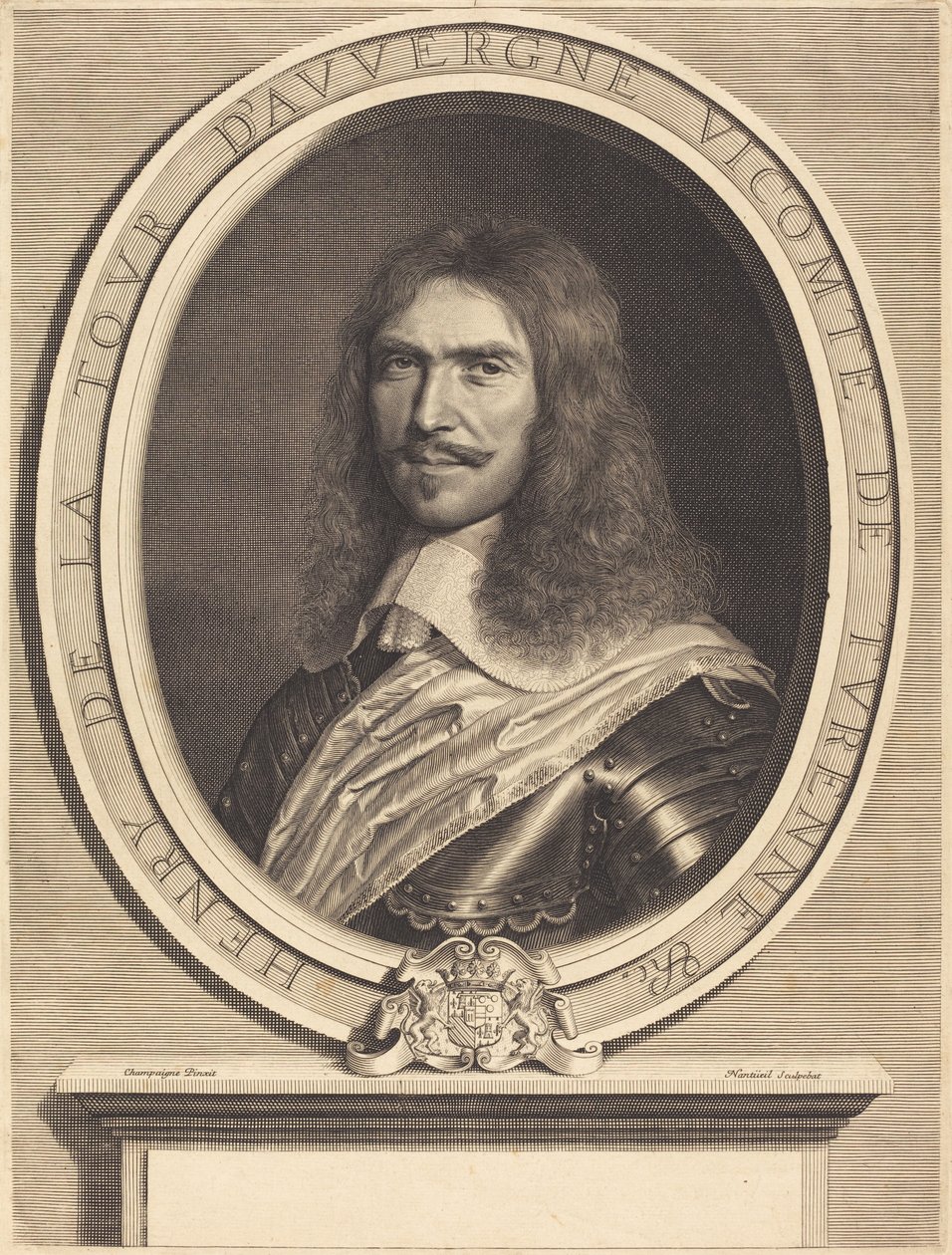 Marechal de Turenne de Robert Nanteuil after Philippe de Champaigne