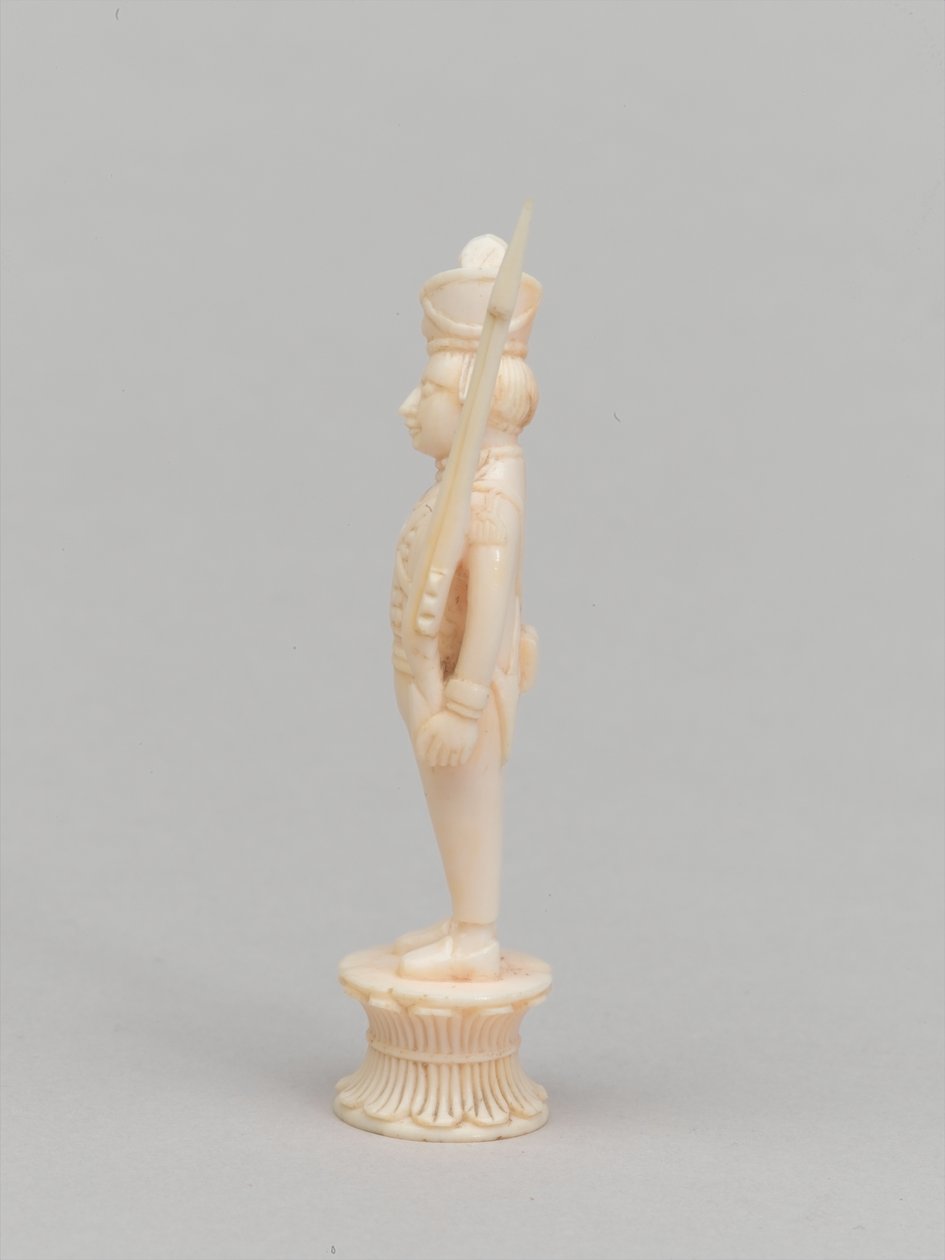 Peão branco, peça de xadrez, Índia de Robert Noble