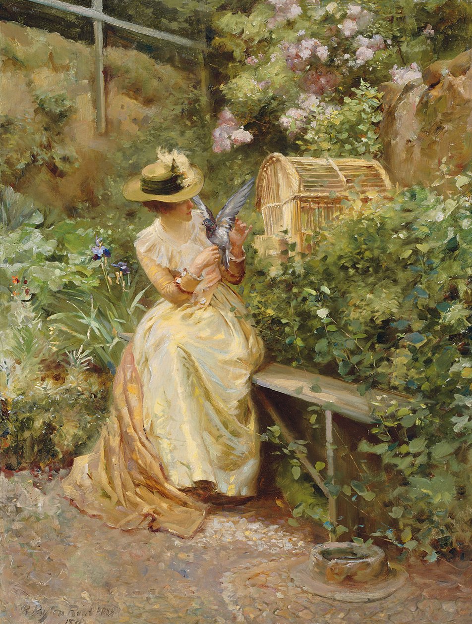 No Jardim de Robert Payton Reid