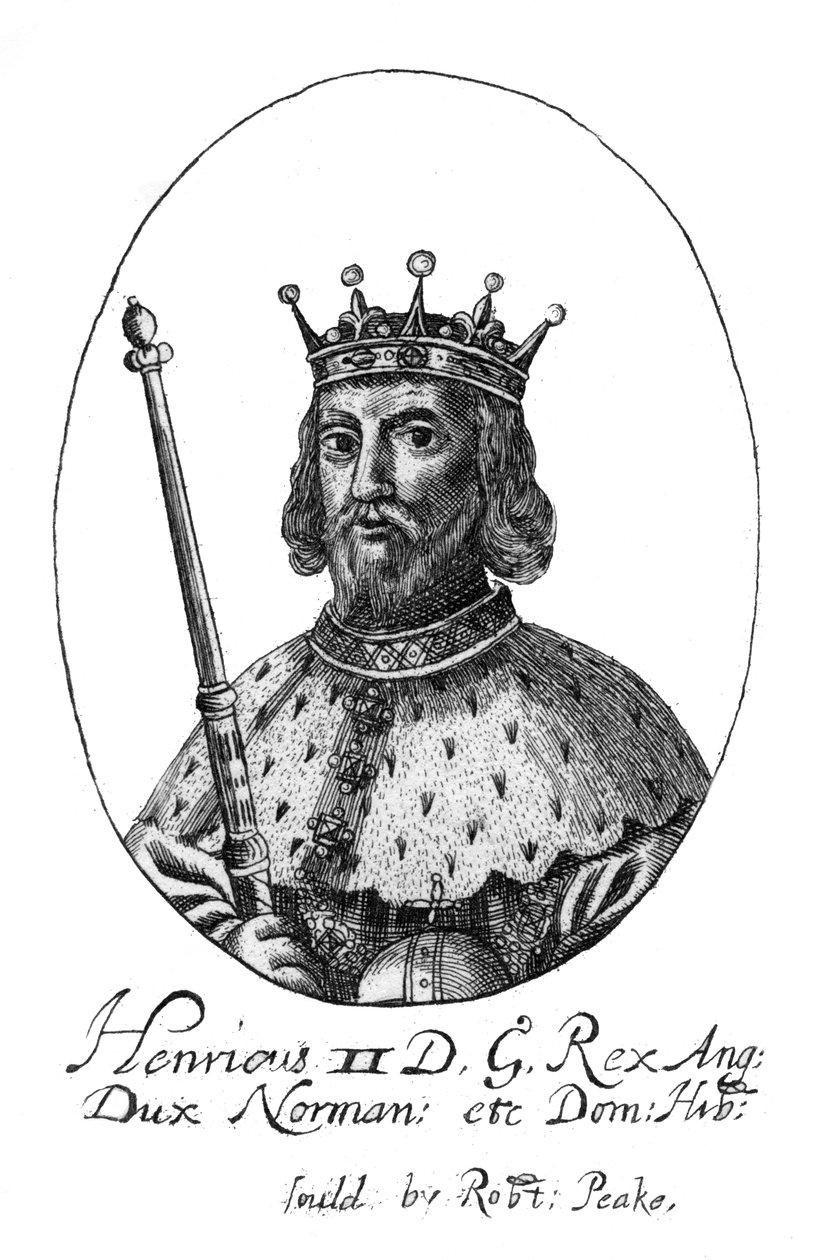Henrique II, rei da Inglaterra. de Robert Peake