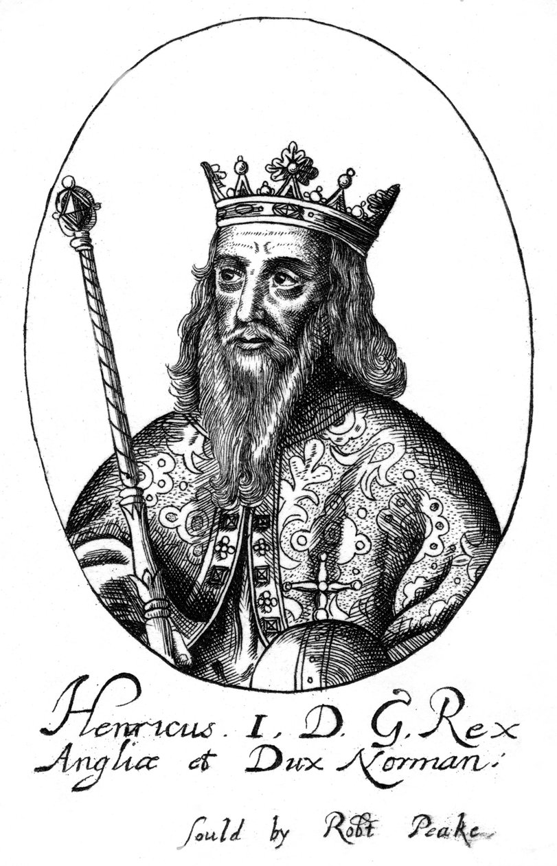 Henrique I, rei da Inglaterra. de Robert Peake