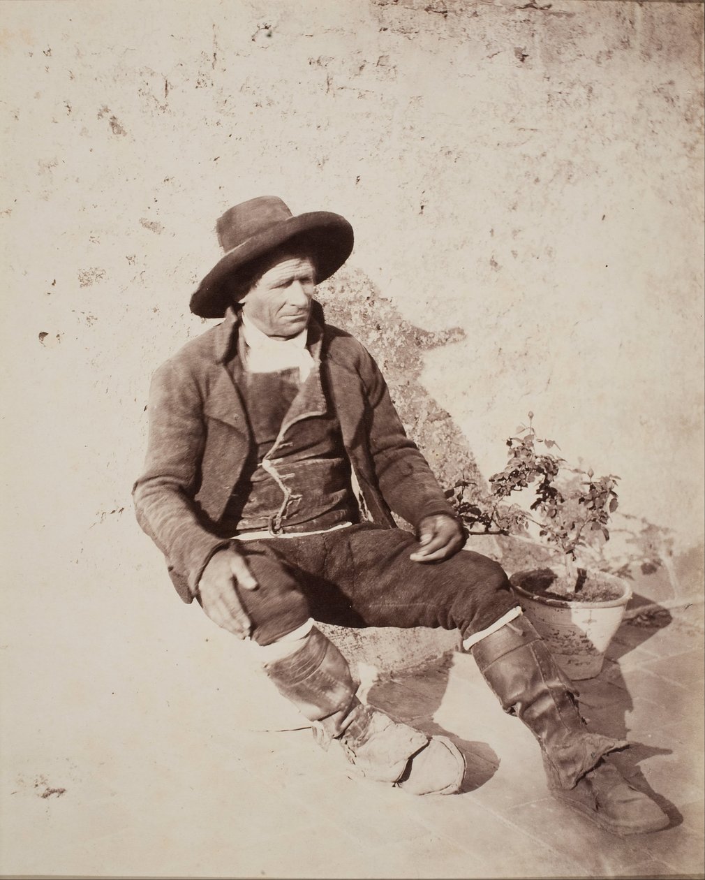 Velho - agricultor andaluz de Robert Peters Napper