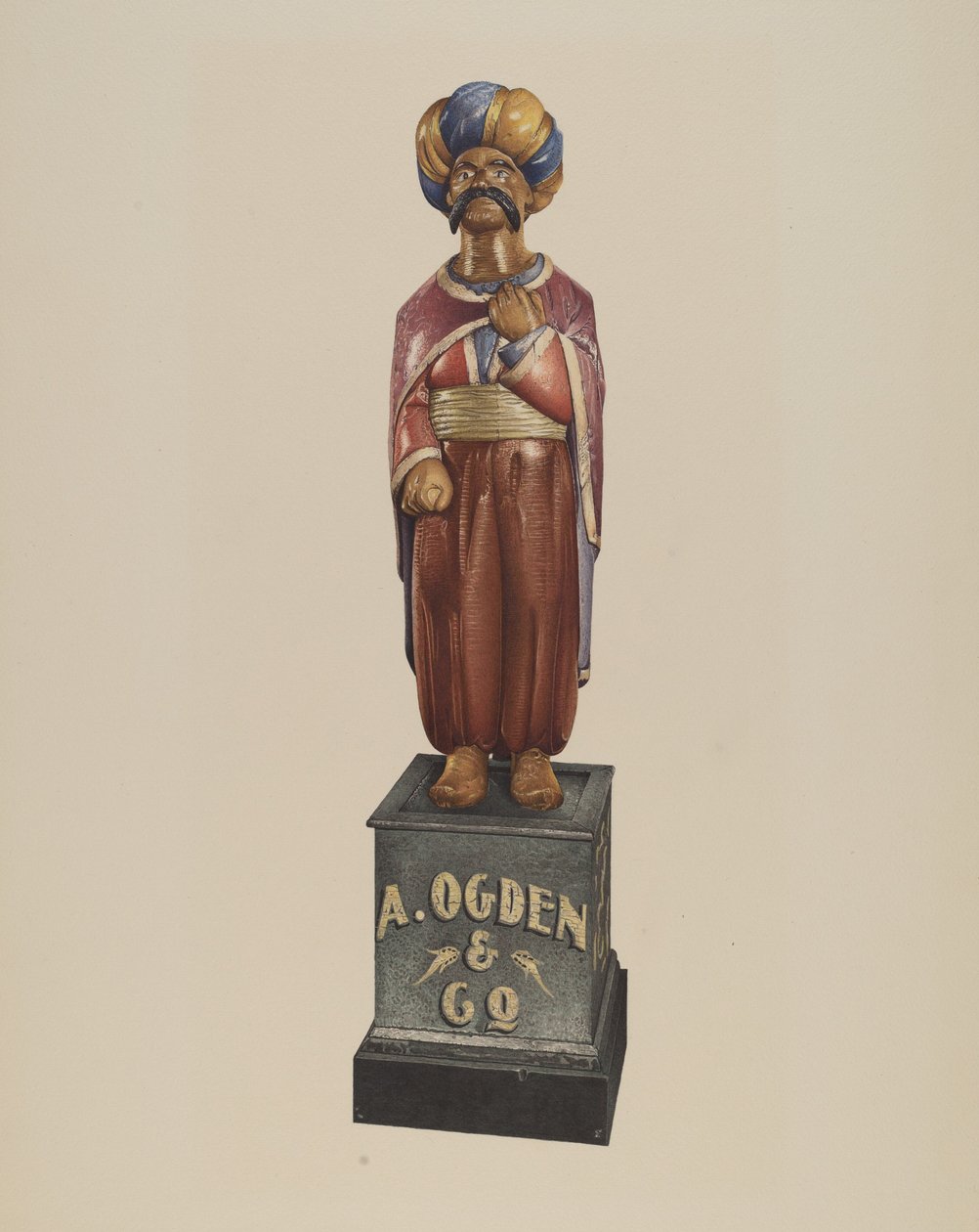 Figura da loja de charutos de Robert Pohle