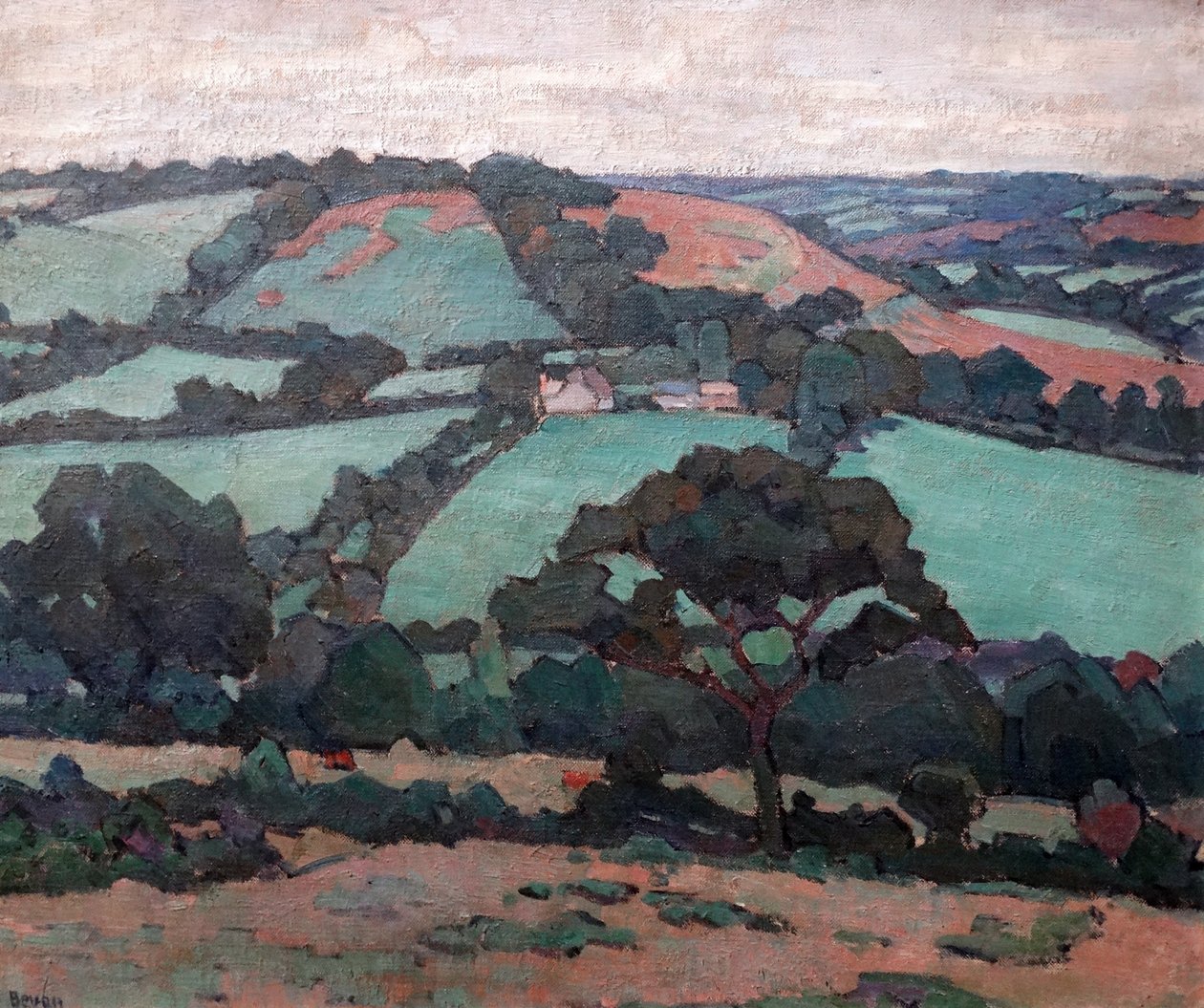 Brimley Hill, Devon de Robert Polhill Bevan