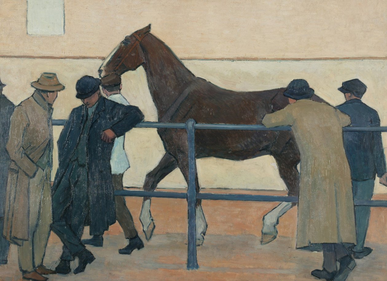 Negociantes de cavalos de Robert Polhill Bevan
