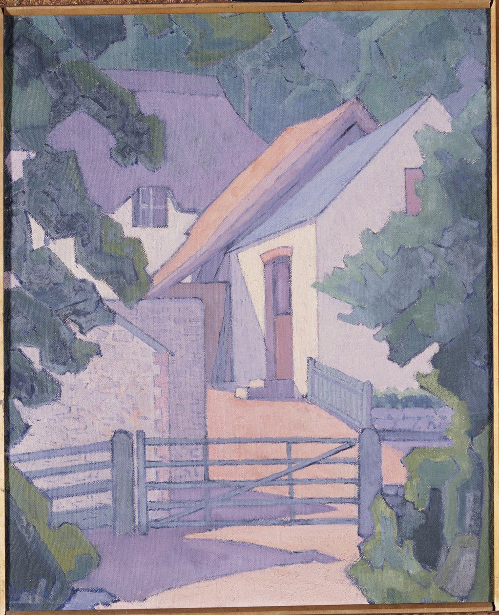 Manhã, as colinas do sul, 1906 de Robert Polhill Bevan