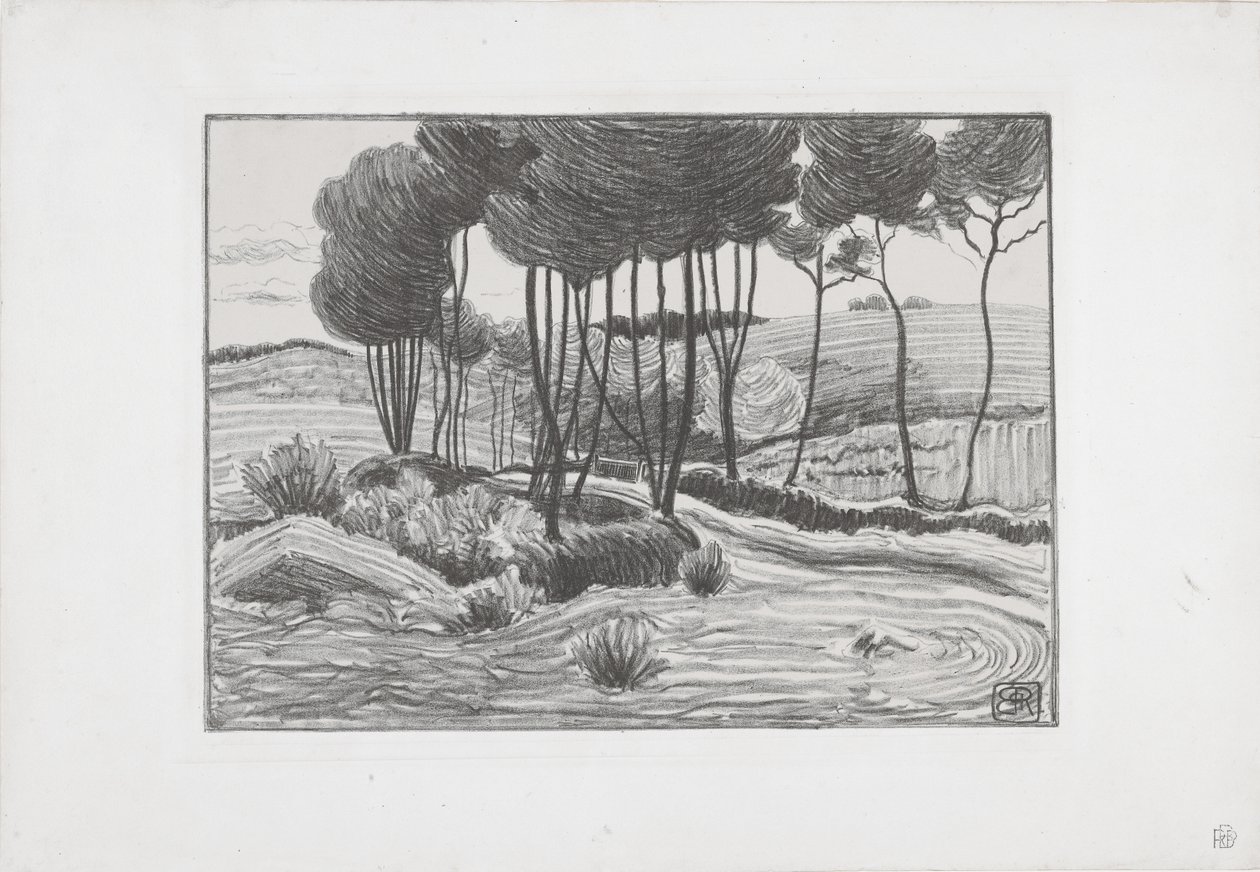 Os Choupos de Robert Polhill Bevan