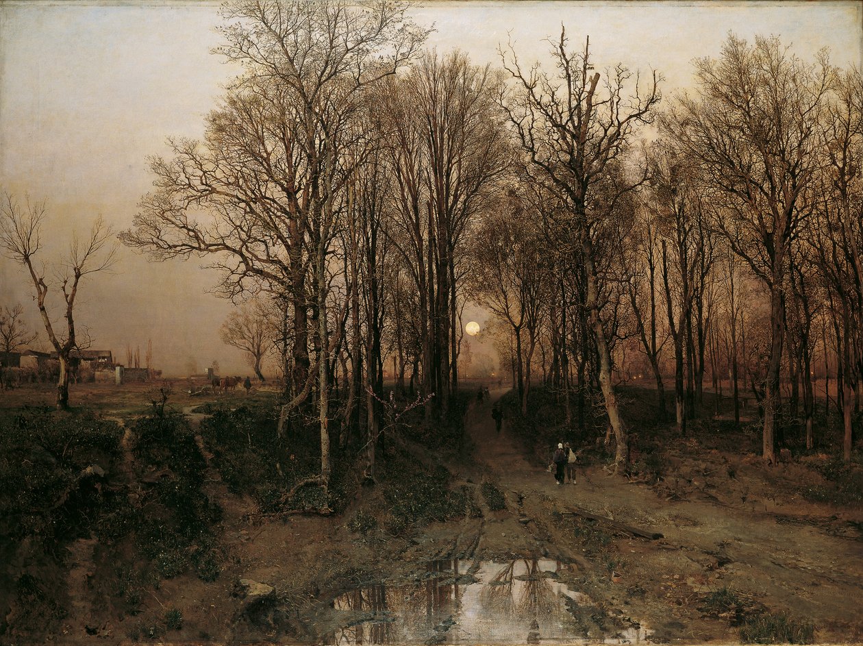 Início da primavera no Penzinger Au de Robert Russ