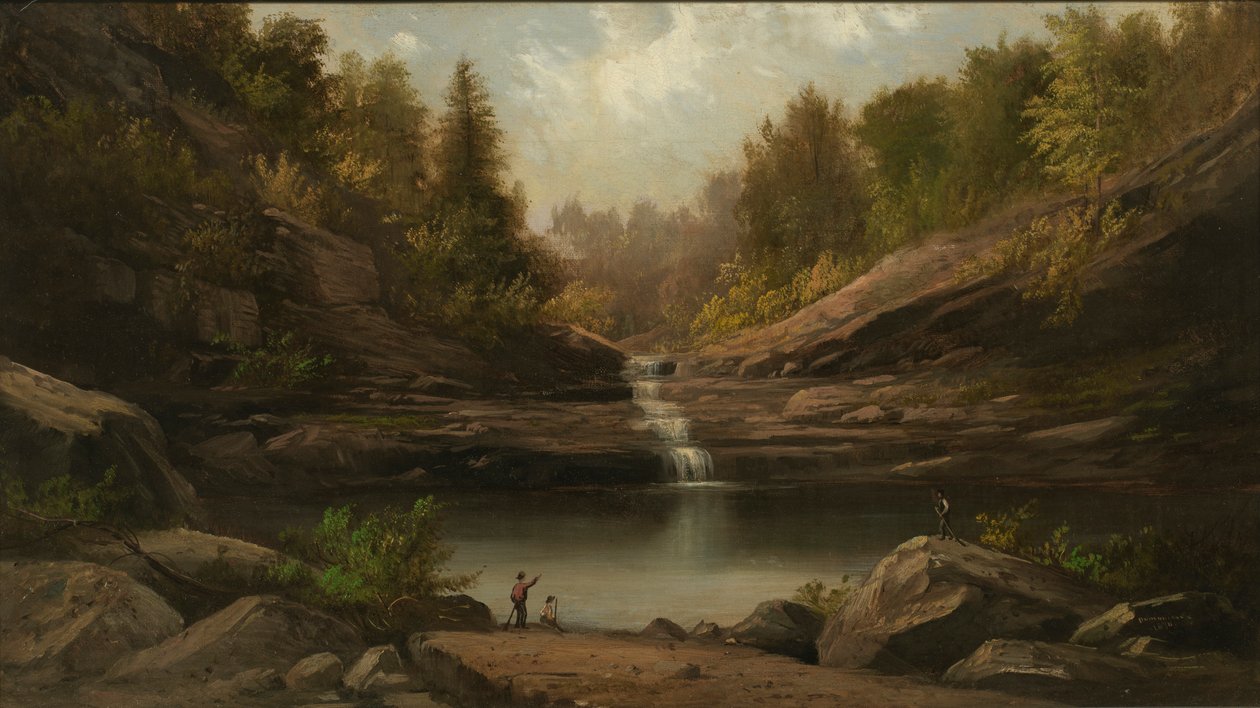 Piscina de montanha de Robert S. Duncanson