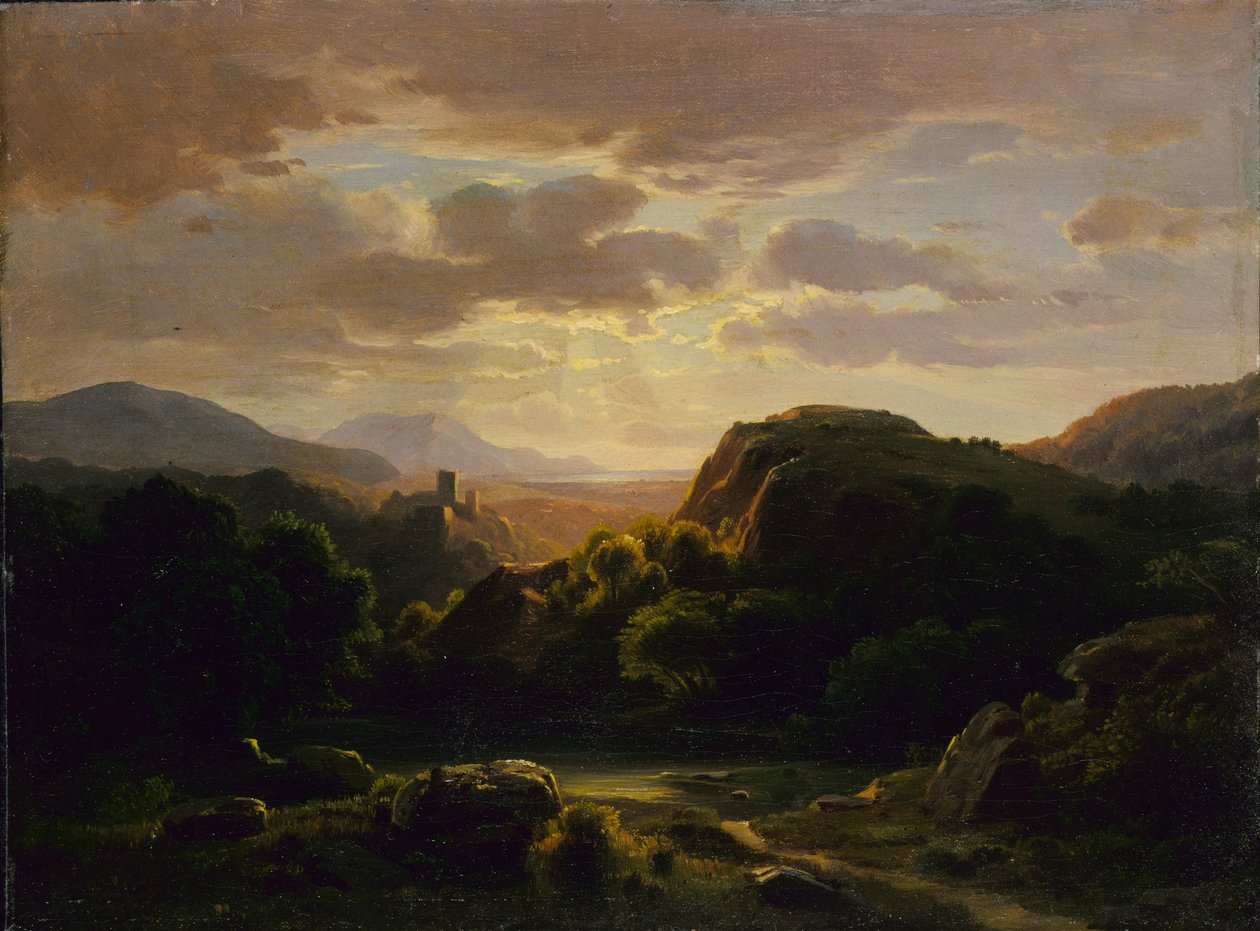 Recordações de uma cena perto de Auerbach de Robert S. Duncanson