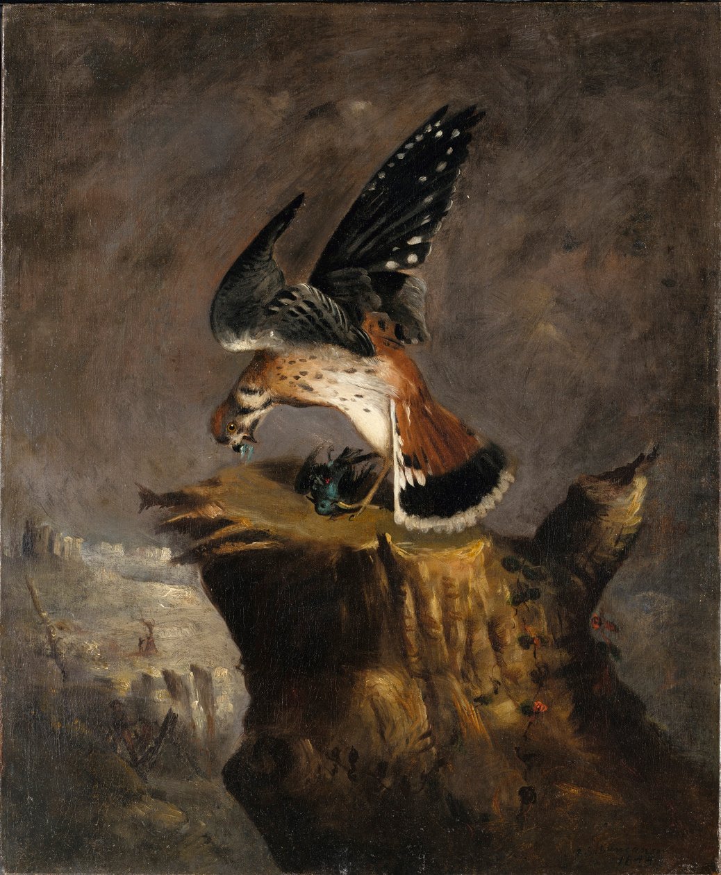 O abutre e as suas presas de Robert S. Duncanson