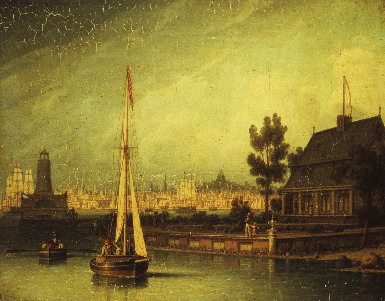 Porto de Liverpool, de Robert Salmon