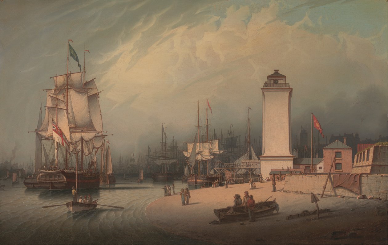 O farol baixo, Escudos do Norte de Robert Salmon