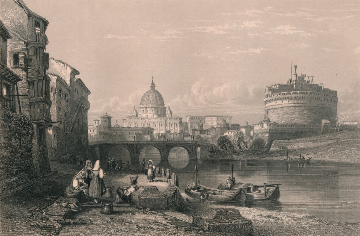 Roma, década de 1820. de Robert Sands