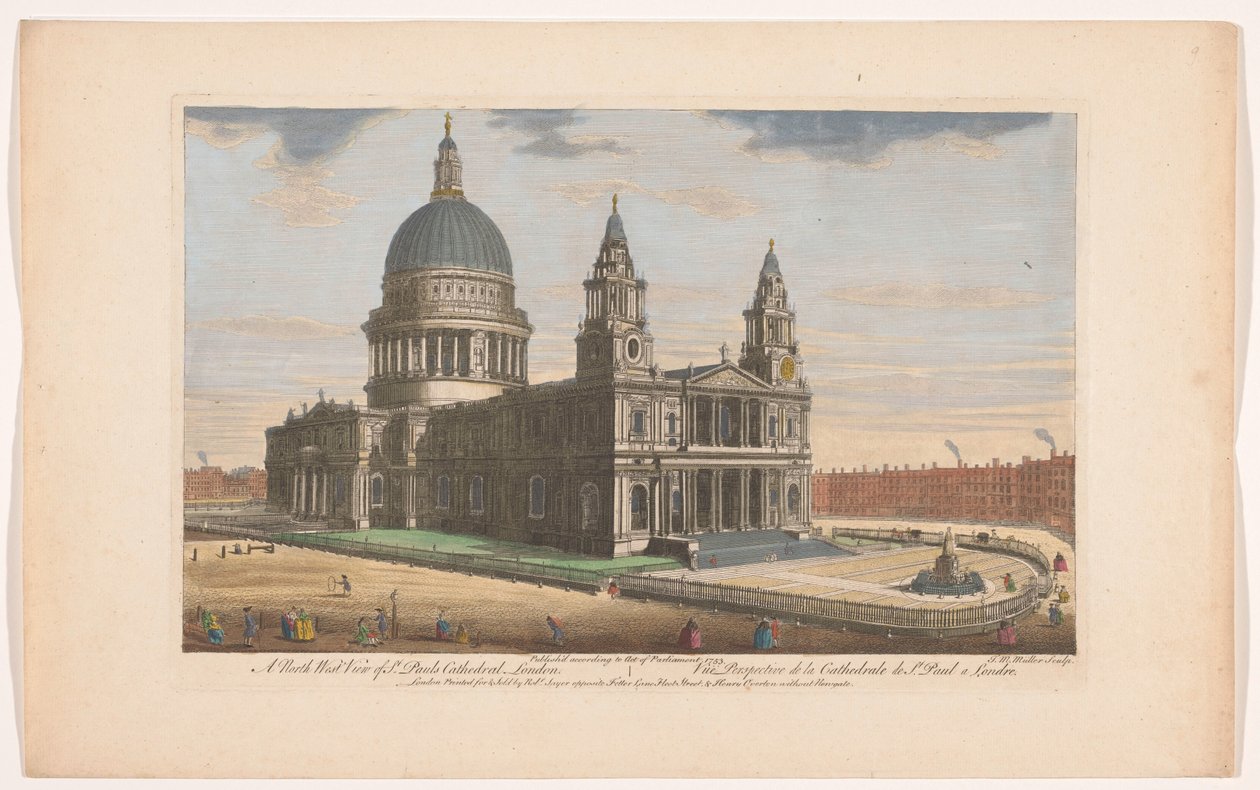 Vista da Catedral de St Paul