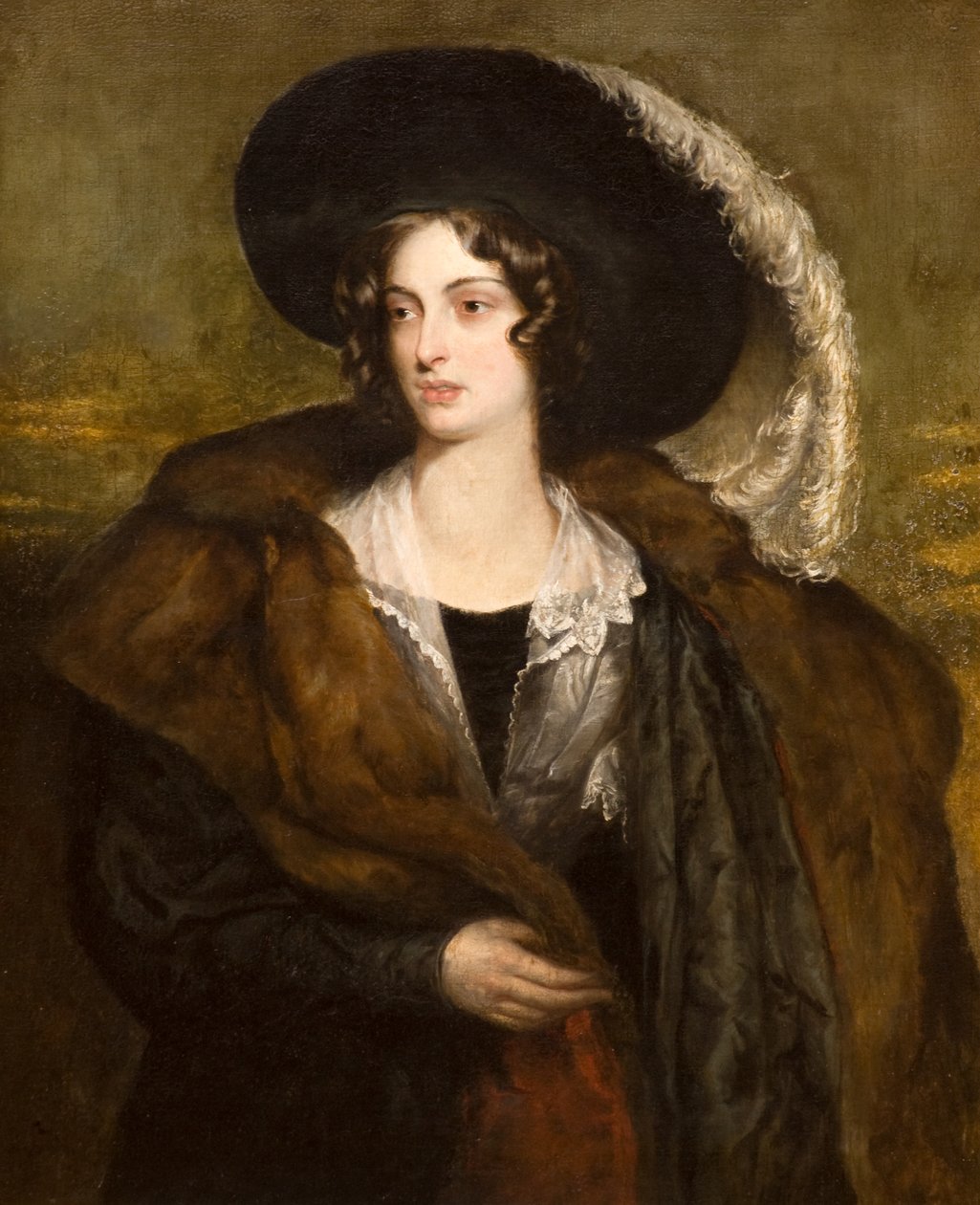 Sra. Hester Eliza Duncan (d.1834), c.1823-30 (óleo sobre tela) de Robert Scott Lauder